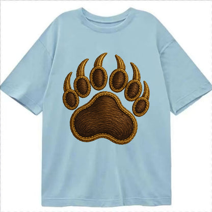 Bear Paw  - Classic T-shirt - Light Blue