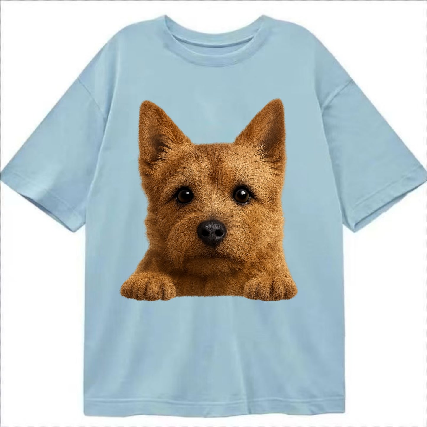 Norwich Terrier  - Classic T-shirt - Light Blue