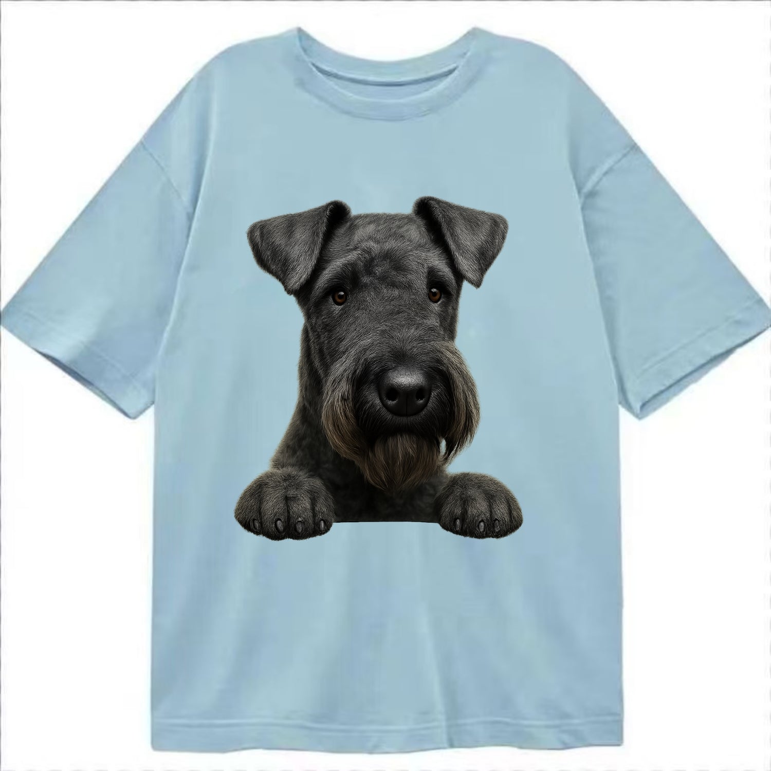 Kerry Blue Terrier  - Classic T-shirt - Light Blue