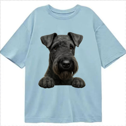 Kerry Blue Terrier  - Classic T-shirt - Light Blue