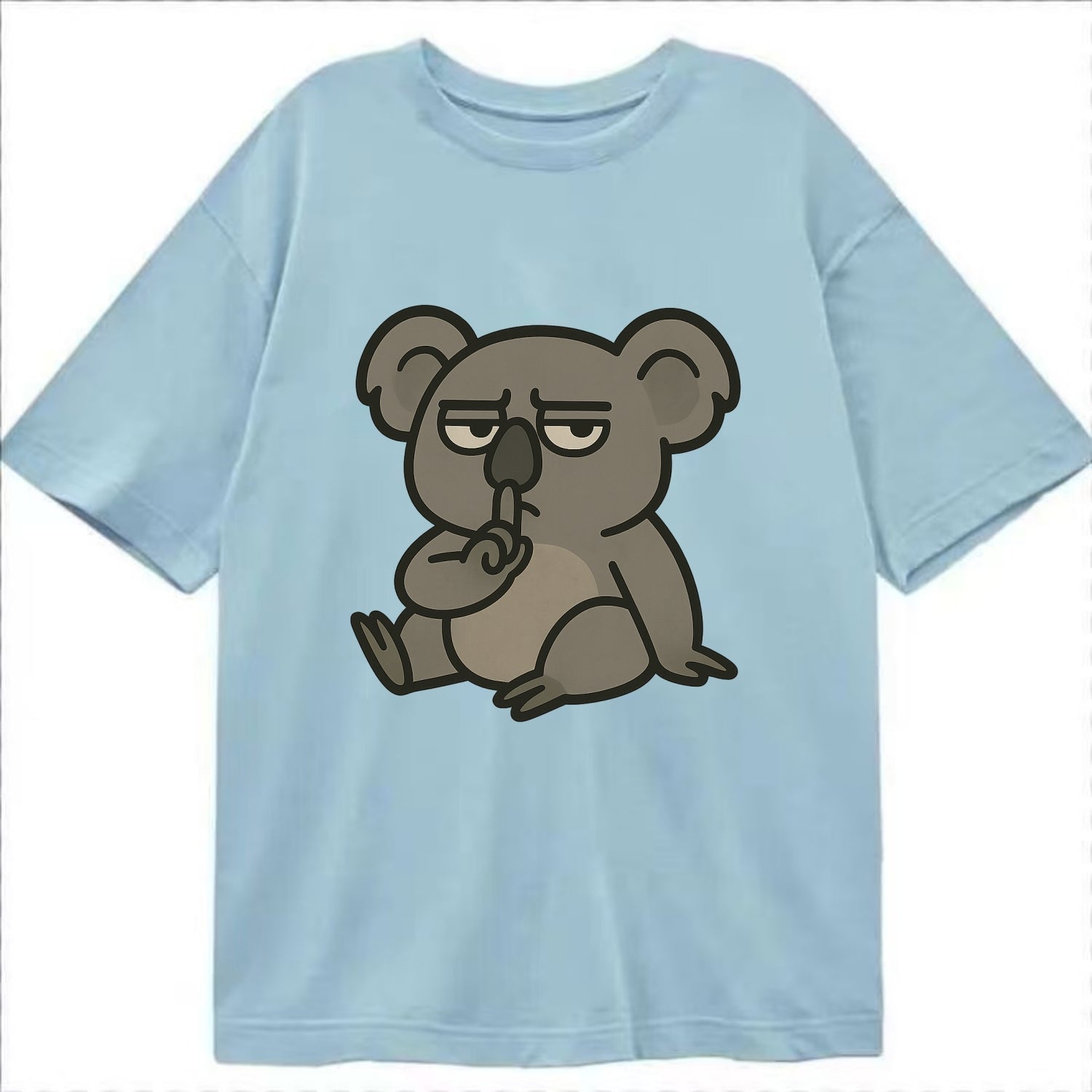 The Koala Judging - Classic T-shirt - Light Blue
