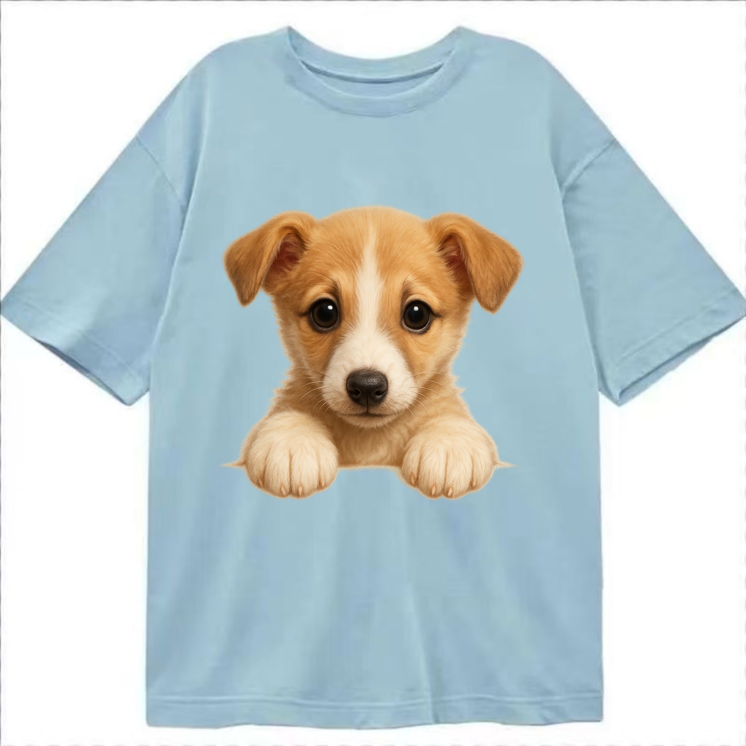 Whippet  - Classic T-shirt - Light Blue