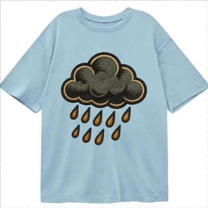 Rain Cloud  - Classic T-shirt - Light Blue