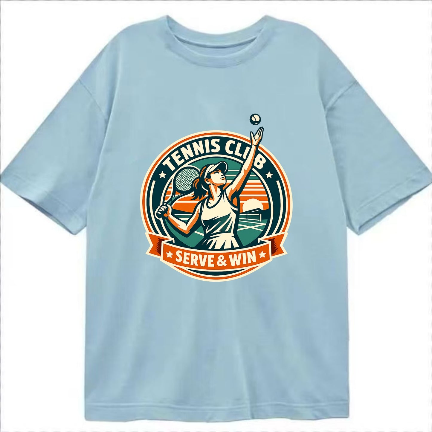 Ace of the Court - Classic T-shirt - Light Blue