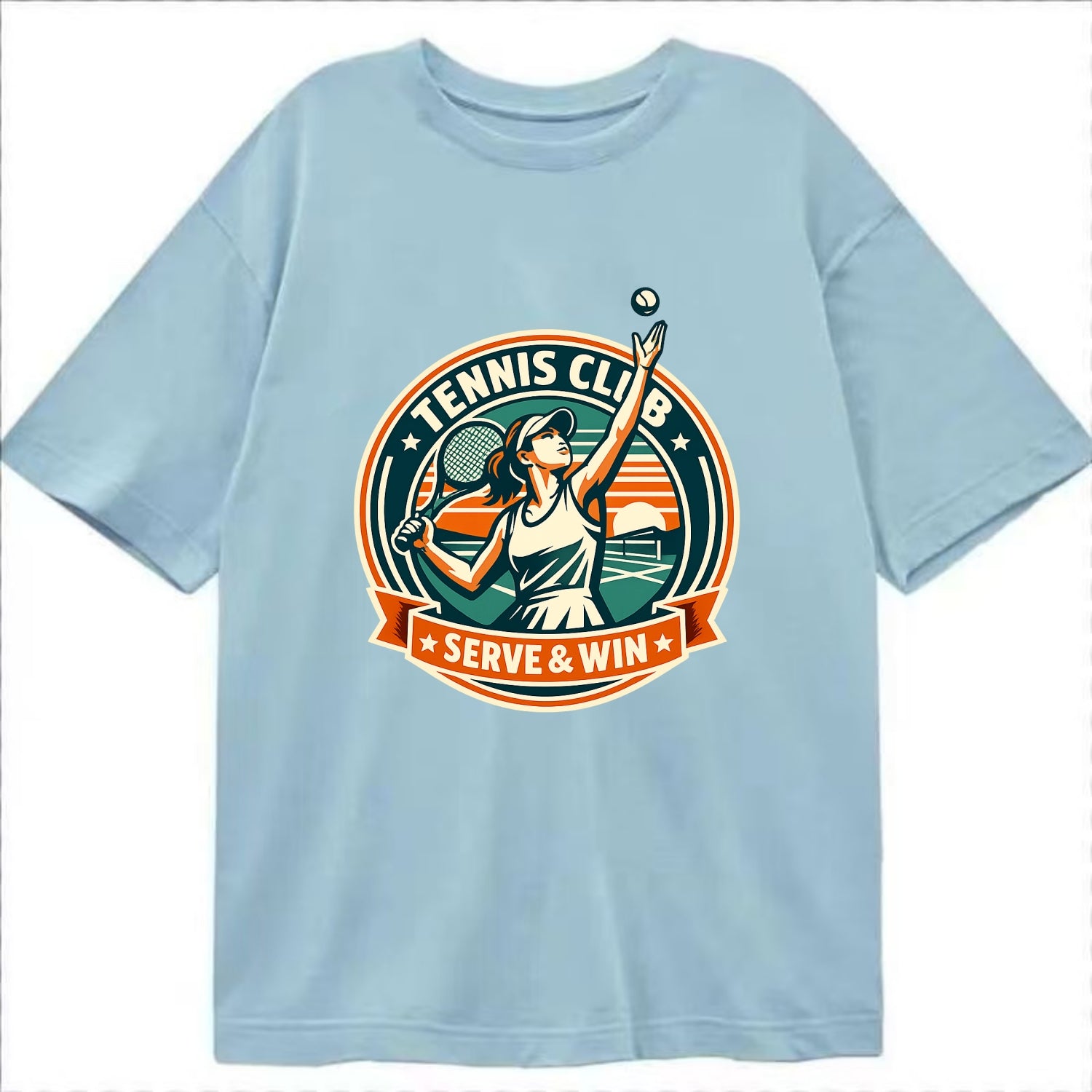 Ace of the Court - Classic T-shirt - Light Blue