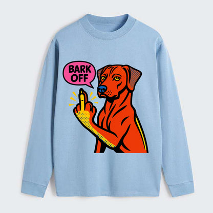 Rhodesian Ridgeback with distinctive ridge on back, athletic muscular - Classic Long Sleeve Shirt - Light Blue