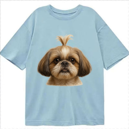 Shih Tzu  - Classic T-shirt - Light Blue