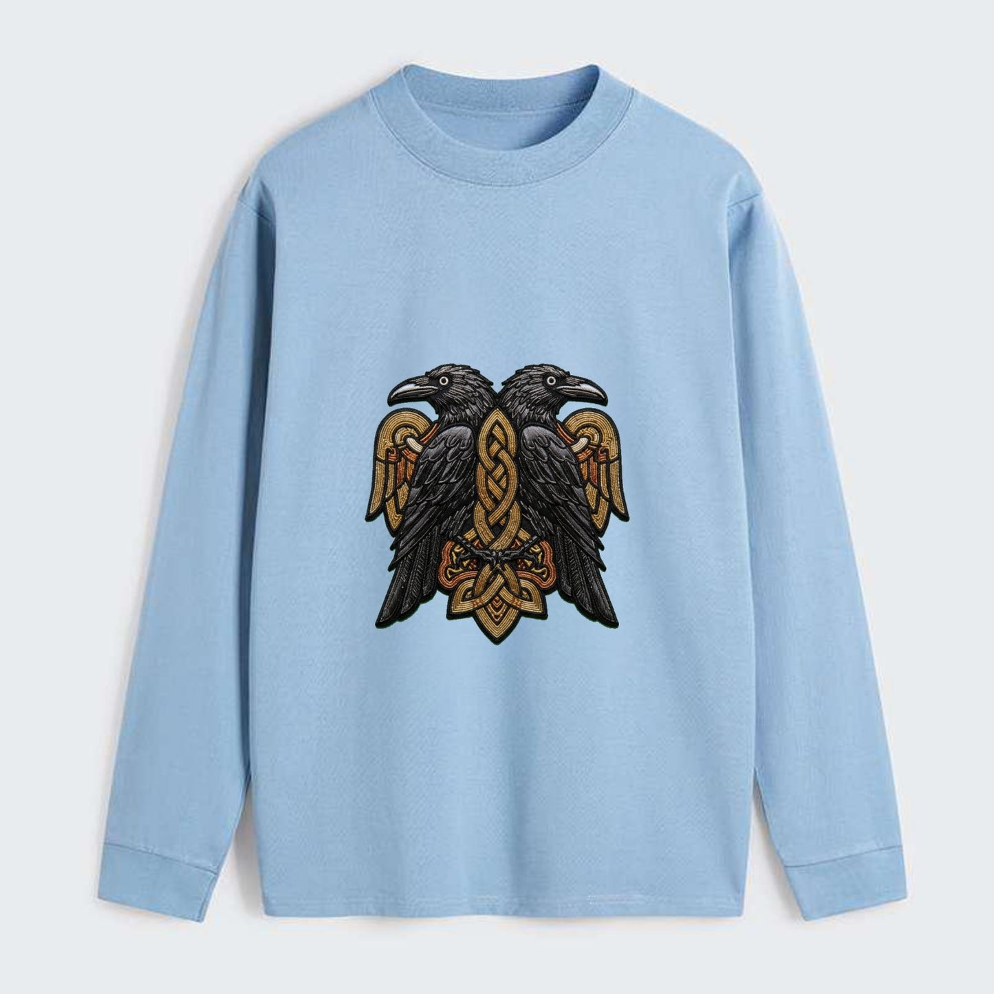 Odin's Ravens - Classic Long Sleeve Shirt - Light Blue