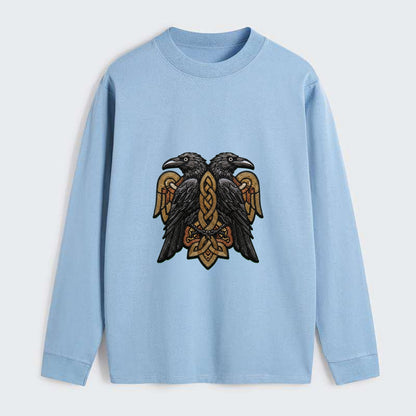 Odin's Ravens - Classic Long Sleeve Shirt - Light Blue