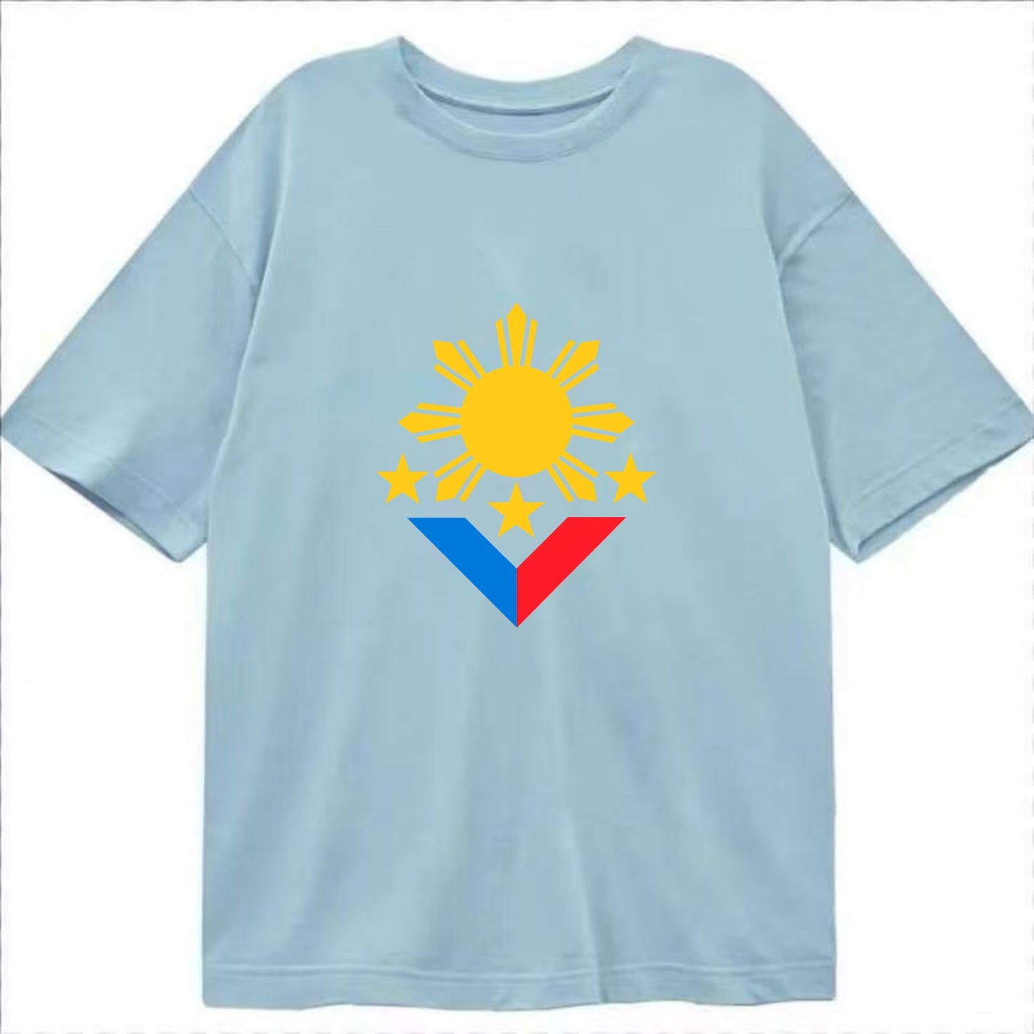 Sun Of Three - Classic T-shirt - Light Blue