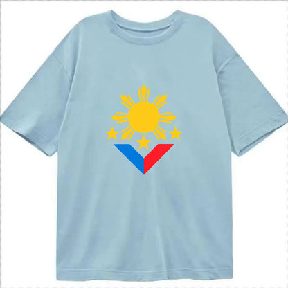Sun Of Three - Classic T-shirt - Light Blue