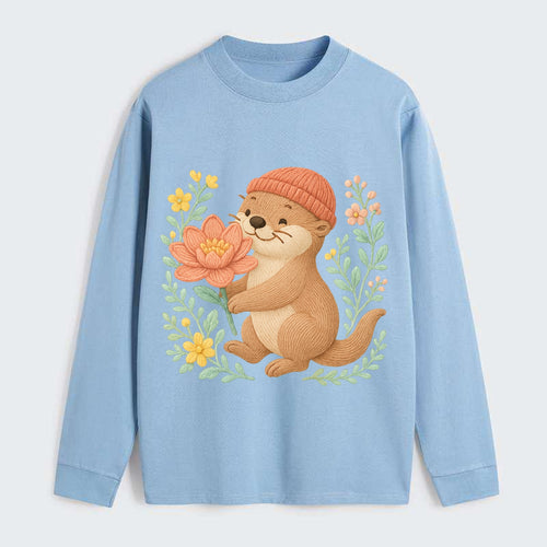 Peach Otter - Classic Long Sleeve Shirt