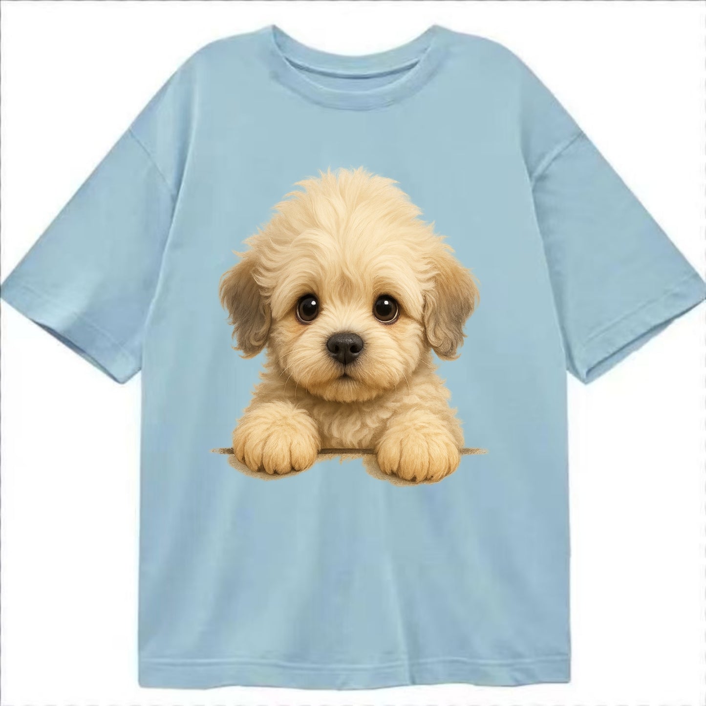 Dandie Dinmont Terrier  - Classic T-shirt - Light Blue