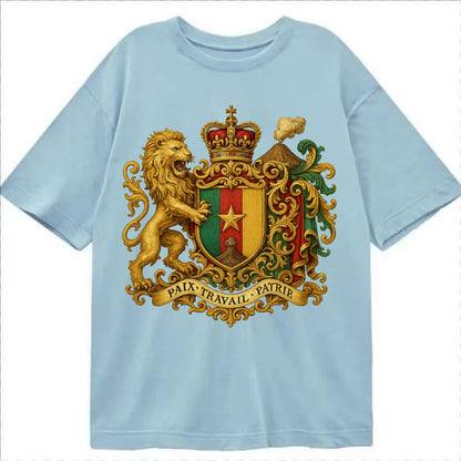 Cameroon Royal Logo  - Classic T-shirt - Light Blue