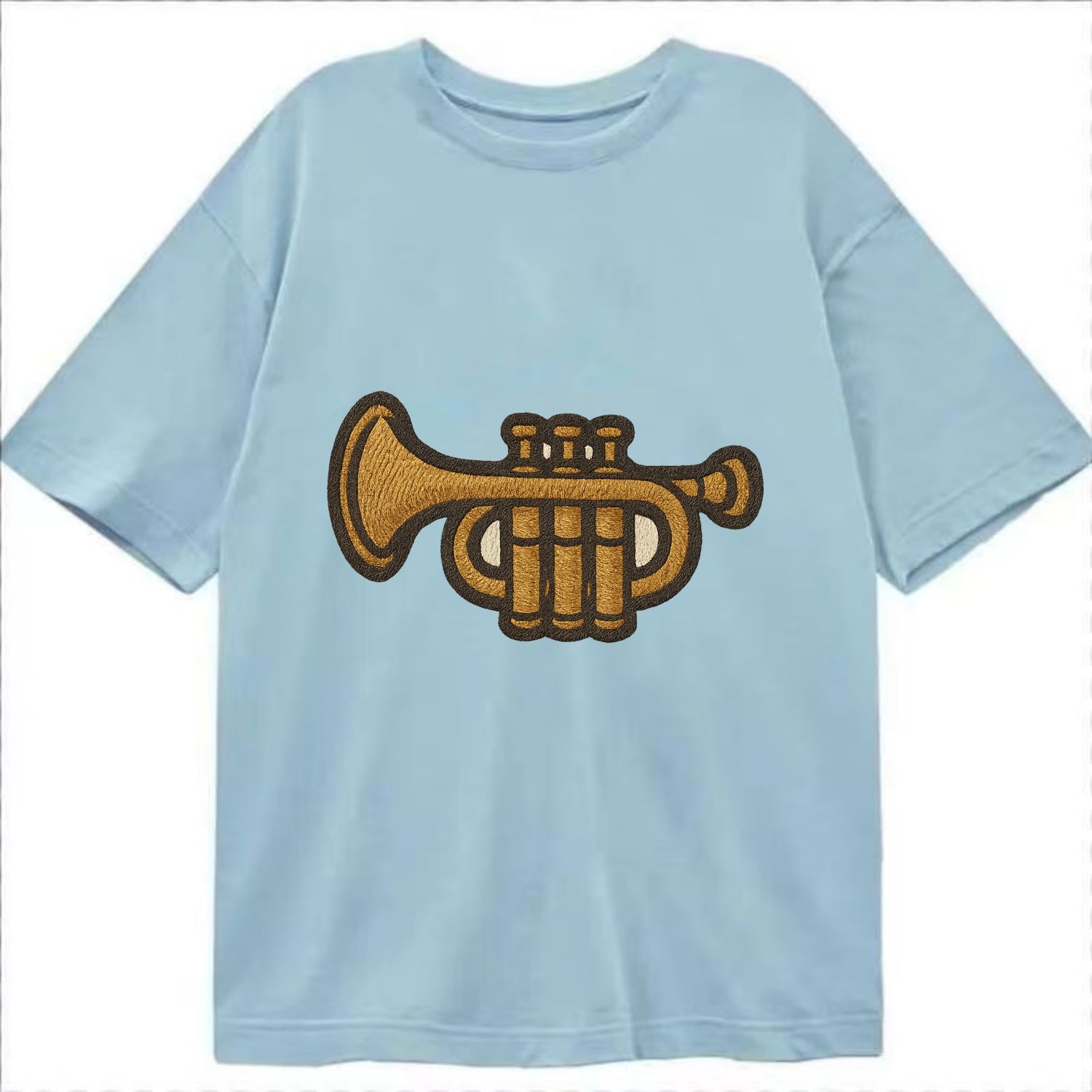 Trumpet  - Classic T-shirt - Light Blue