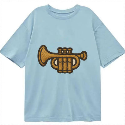 Trumpet  - Classic T-shirt - Light Blue