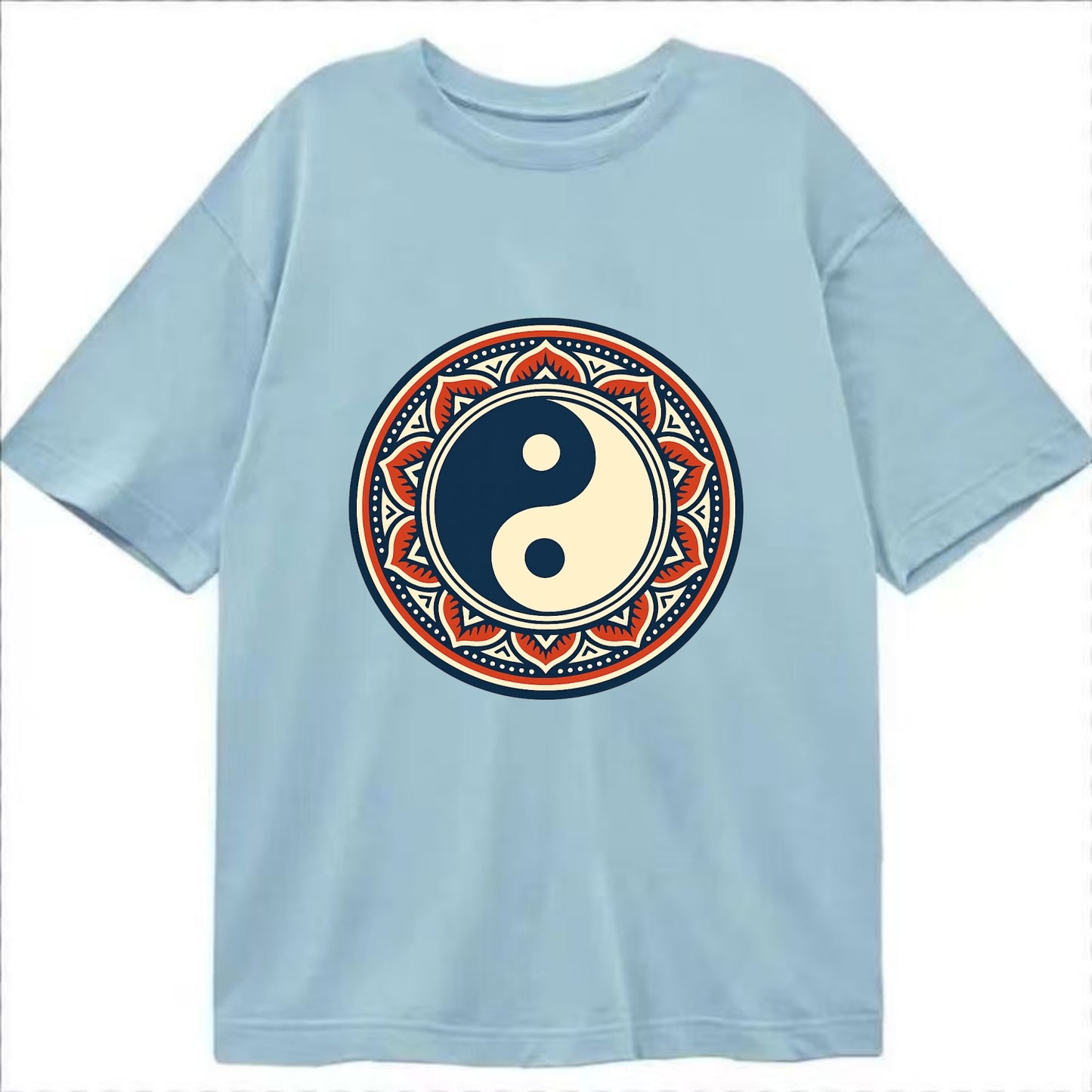 Harmony of Balance - Classic T-shirt - Light Blue