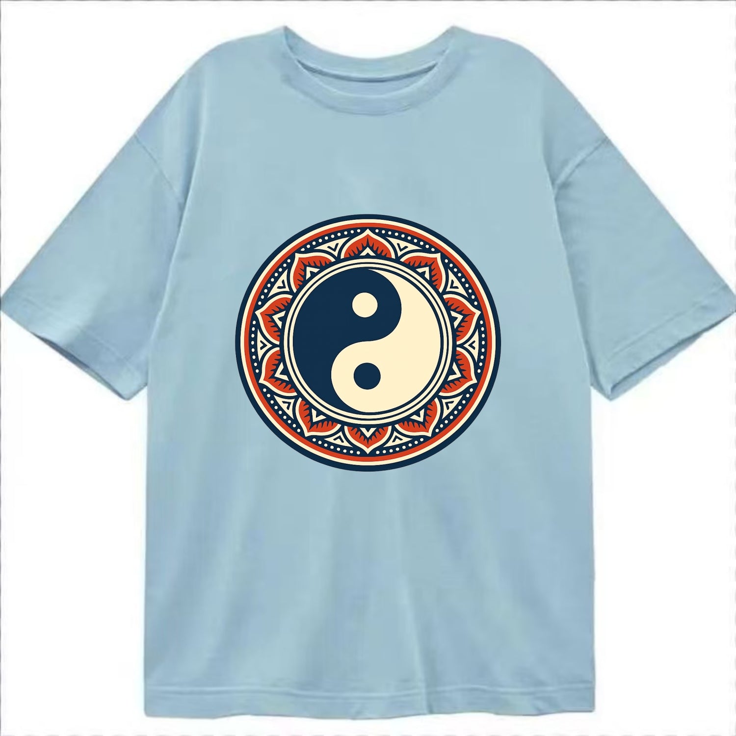 Harmony of Balance - Classic T-shirt - Light Blue