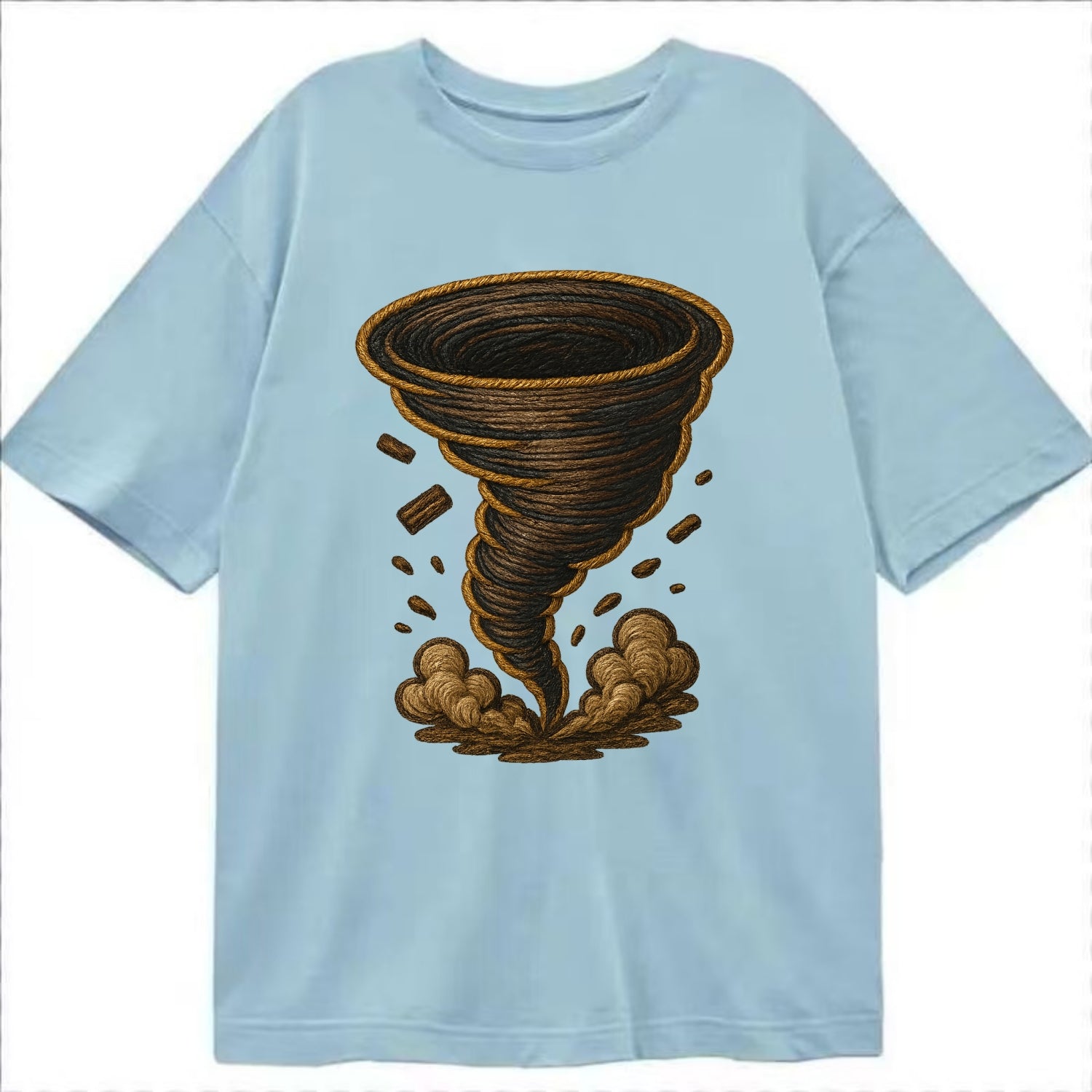 Tornado  - Classic T-shirt - Light Blue