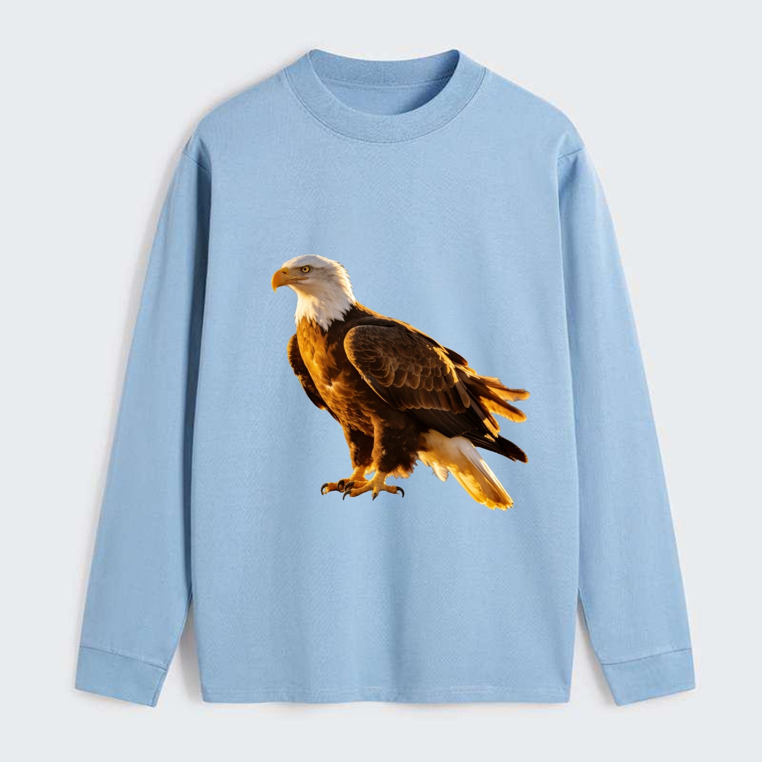 Eagle - Classic Long Sleeve Shirt - Light Blue