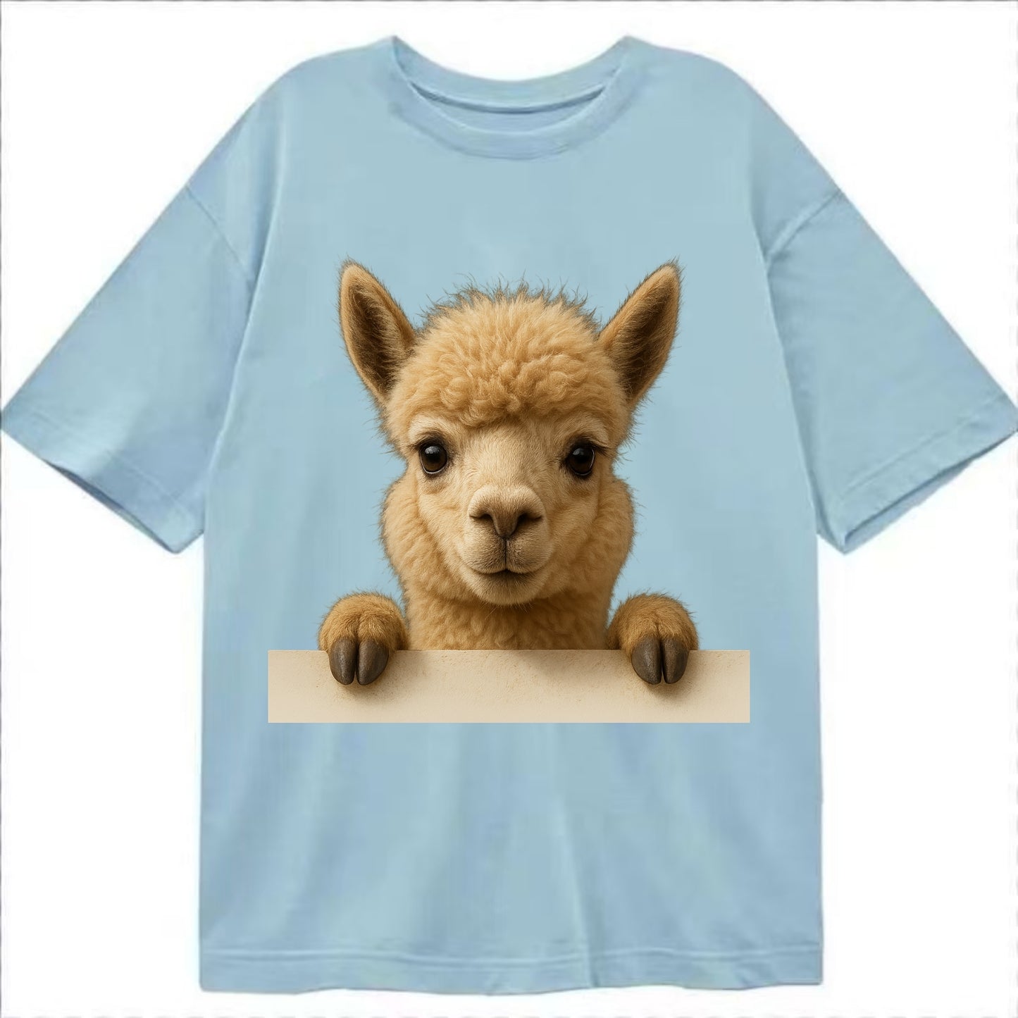 Alpaca  - Classic T-shirt - Light Blue