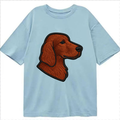 Irish Setter - Contemporary red setter l - Classic T-shirt - Light Blue