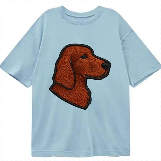 Irish Setter - Contemporary red setter l - Classic T-shirt - Light Blue