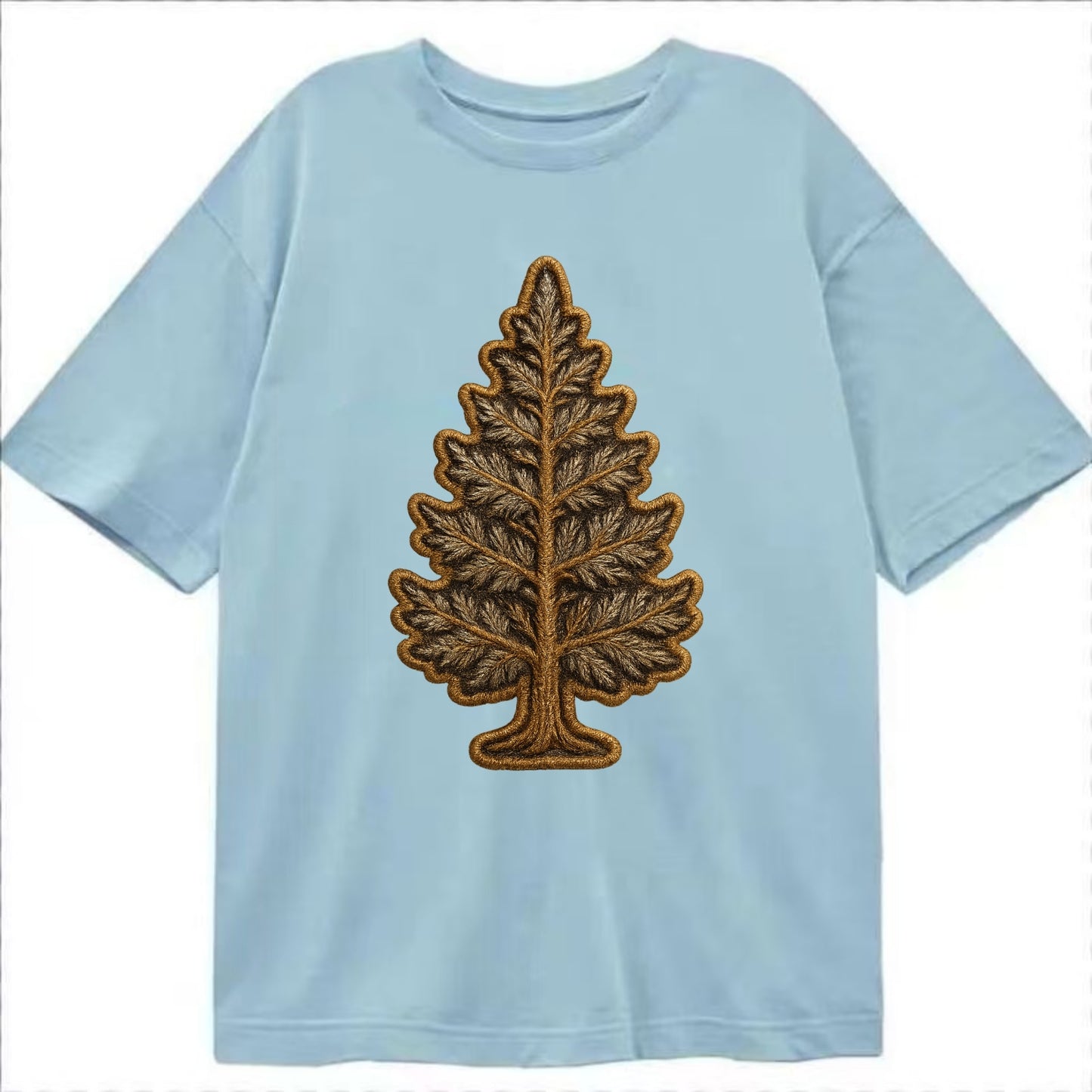 Pine Tree  - Classic T-shirt - Light Blue