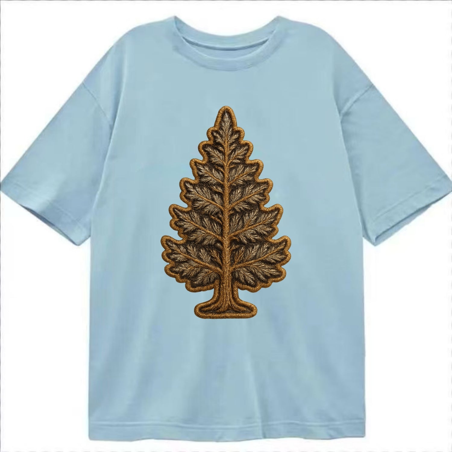 Pine Tree  - Classic T-shirt - Light Blue
