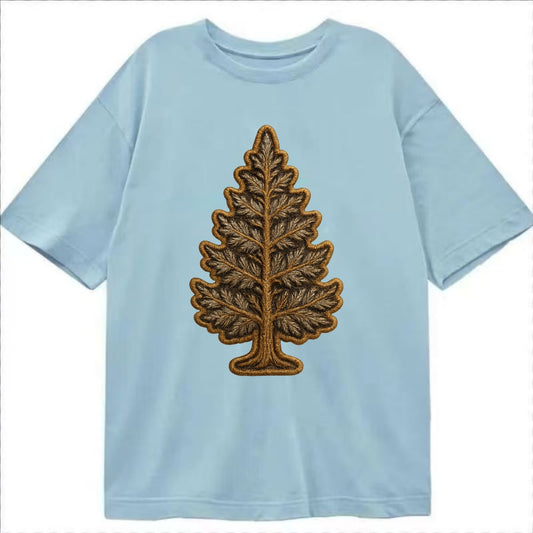 Pine Tree  - Classic T-shirt - Light Blue