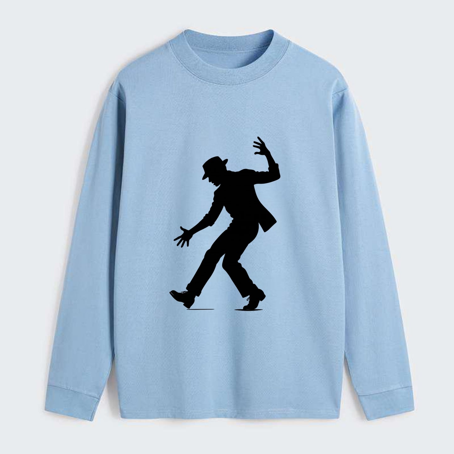 Tap dancer dramatic step - Classic Long Sleeve Shirt - Light Blue