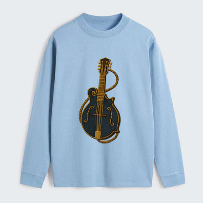Mandolin  - Classic Long Sleeve Shirt - Light Blue
