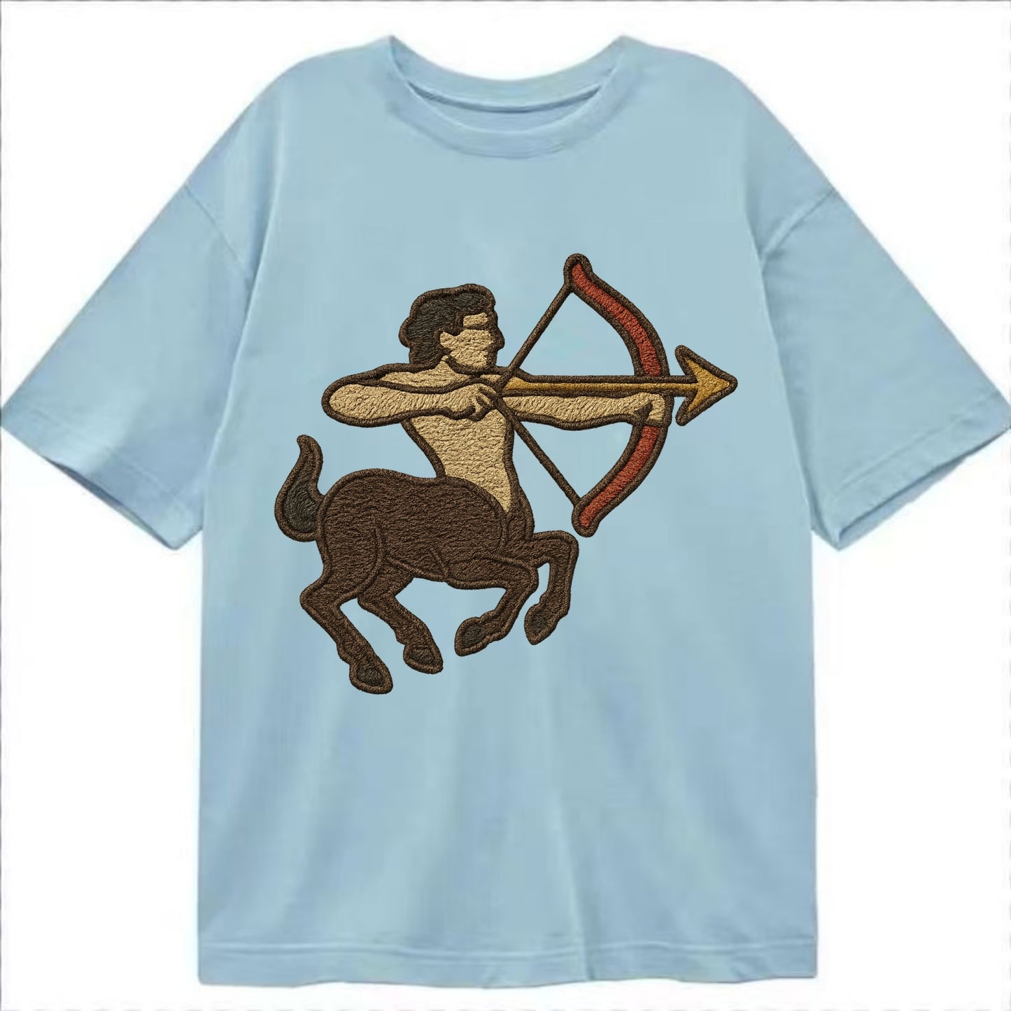 Sagittarius Arrow  - Classic T-shirt - Light Blue