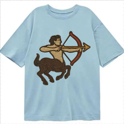 Sagittarius Arrow  - Classic T-shirt - Light Blue