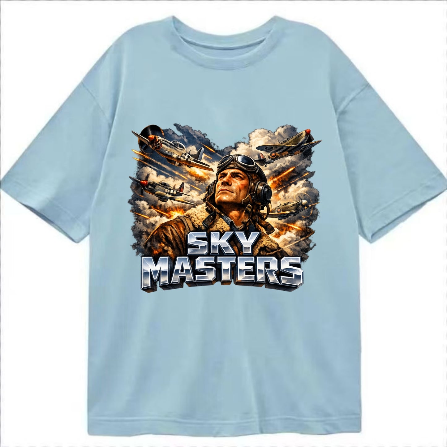Sky Masters - Classic T-shirt - Light Blue