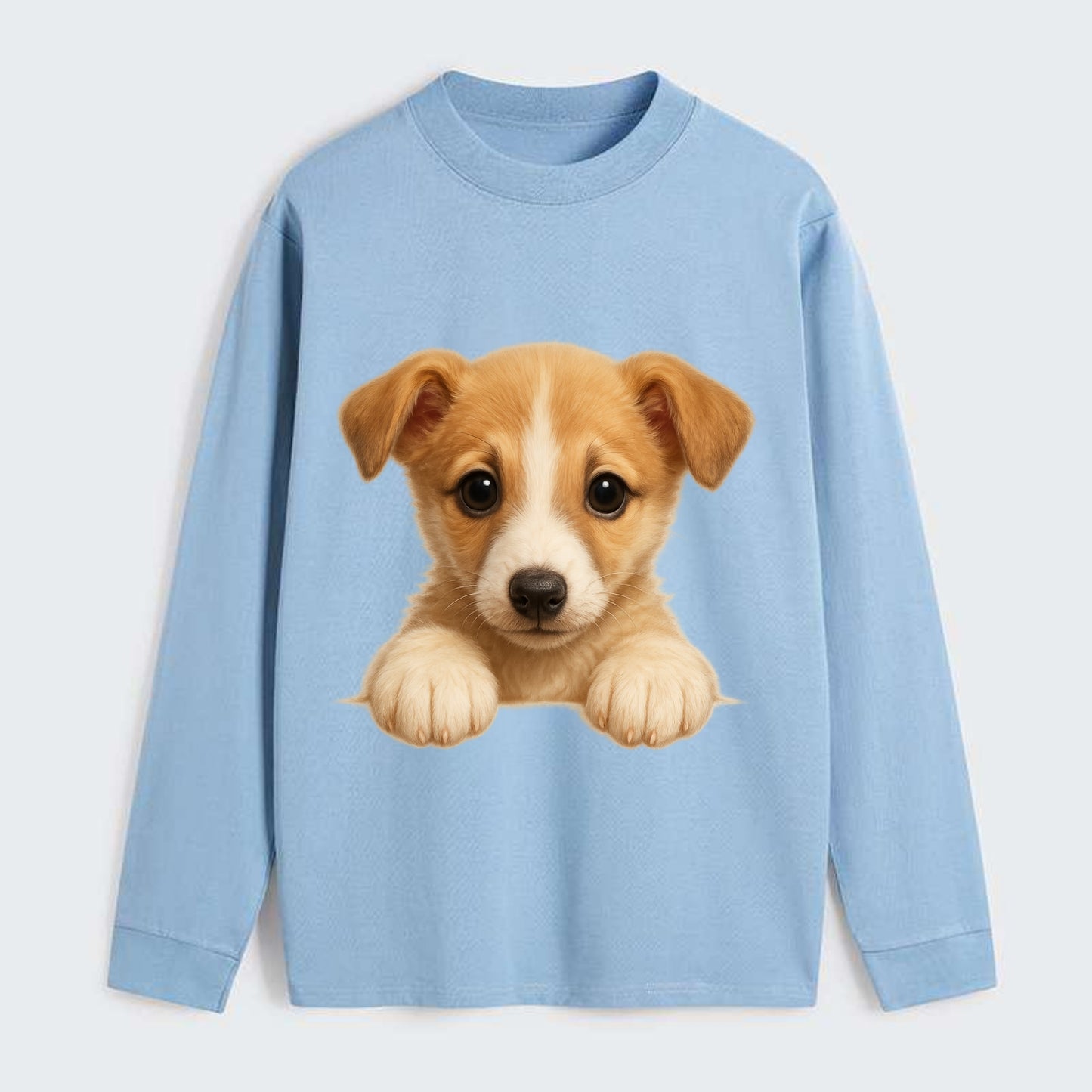 Whippet  - Classic Long Sleeve Shirt - Light Blue