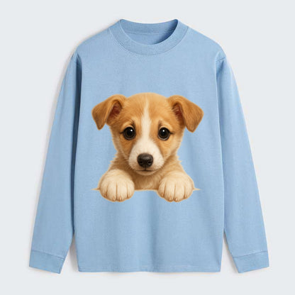 Whippet  - Classic Long Sleeve Shirt - Light Blue