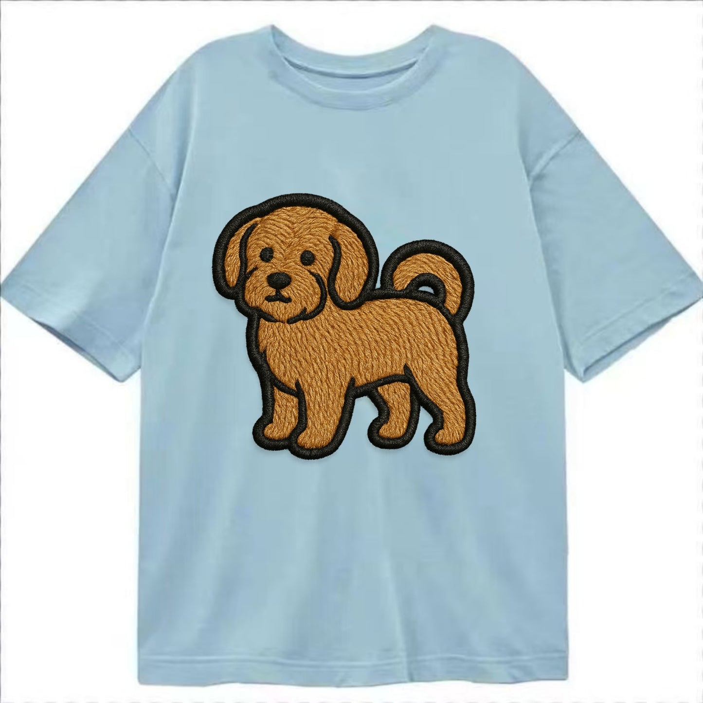 Havanese - Contemporary small dog design - Classic T-shirt - Light Blue