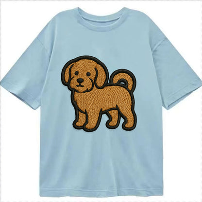 Havanese - Contemporary small dog design - Classic T-shirt - Light Blue