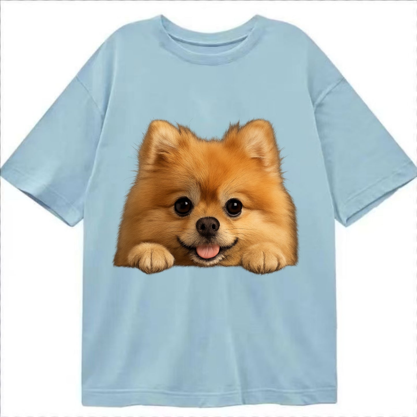 Pomeranian  - Classic T-shirt - Light Blue