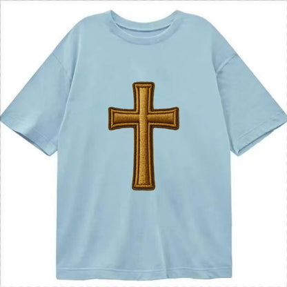 Latin Cross - Classic T-shirt - Light Blue