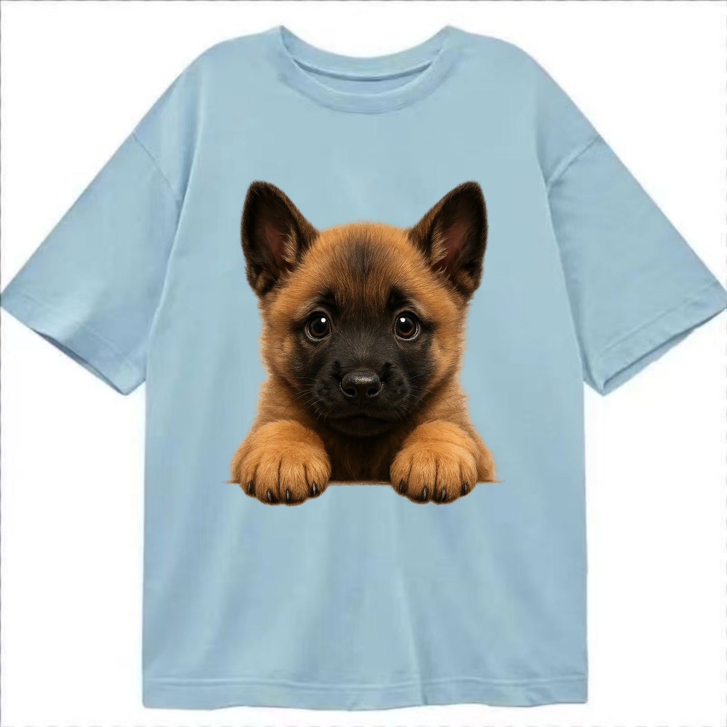 Belgian Malinois  - Classic T-shirt - Light Blue