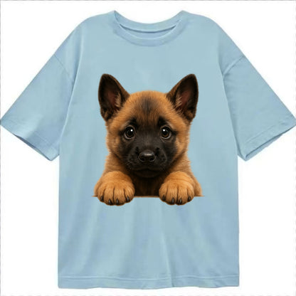Belgian Malinois  - Classic T-shirt - Light Blue