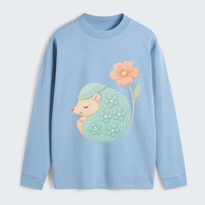 Aqua Hedgehog - Classic Long Sleeve Shirt - Light Blue