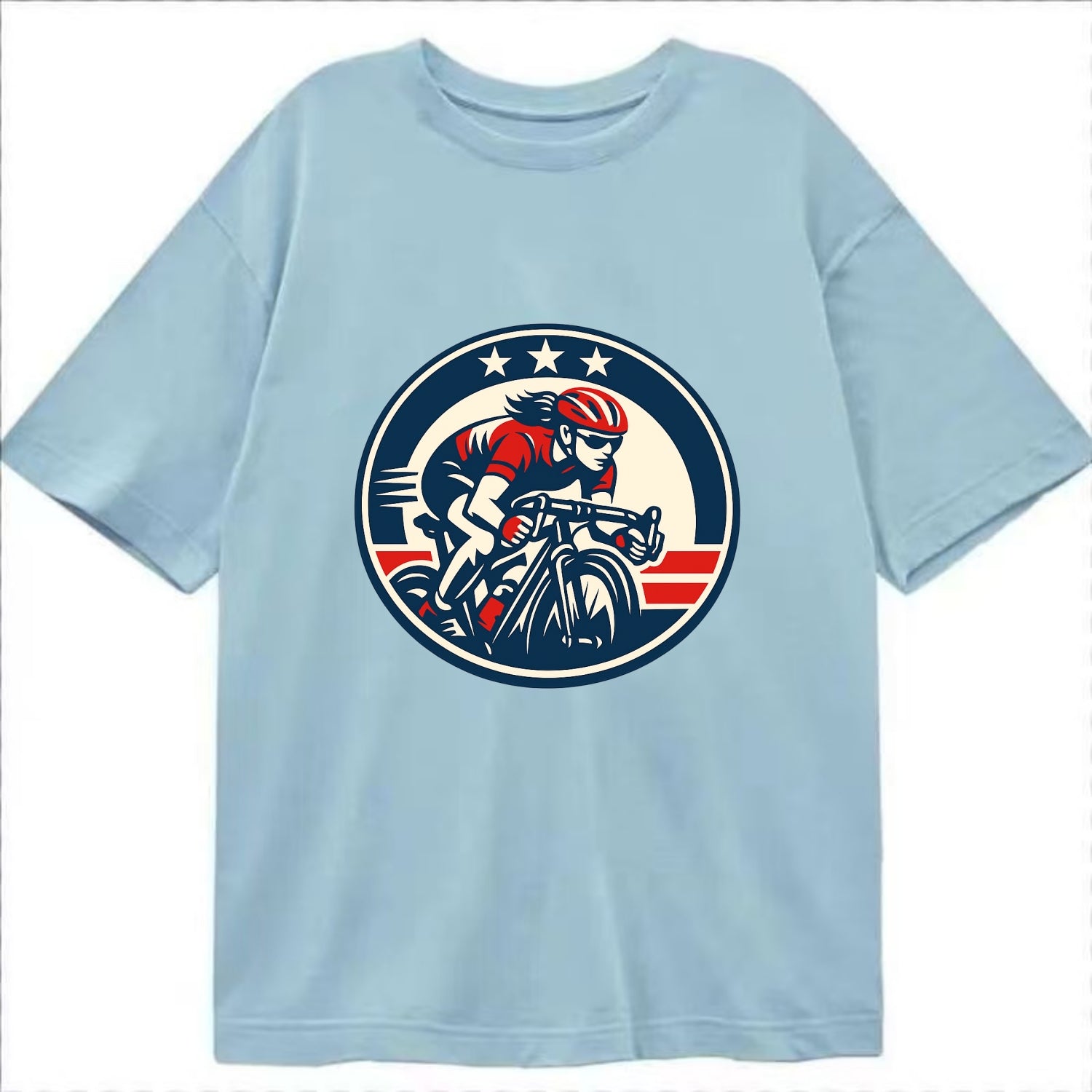 Speed Queen Emblem - Classic T-shirt - Light Blue
