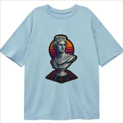 Greek Statue - Classic T-shirt - Light Blue