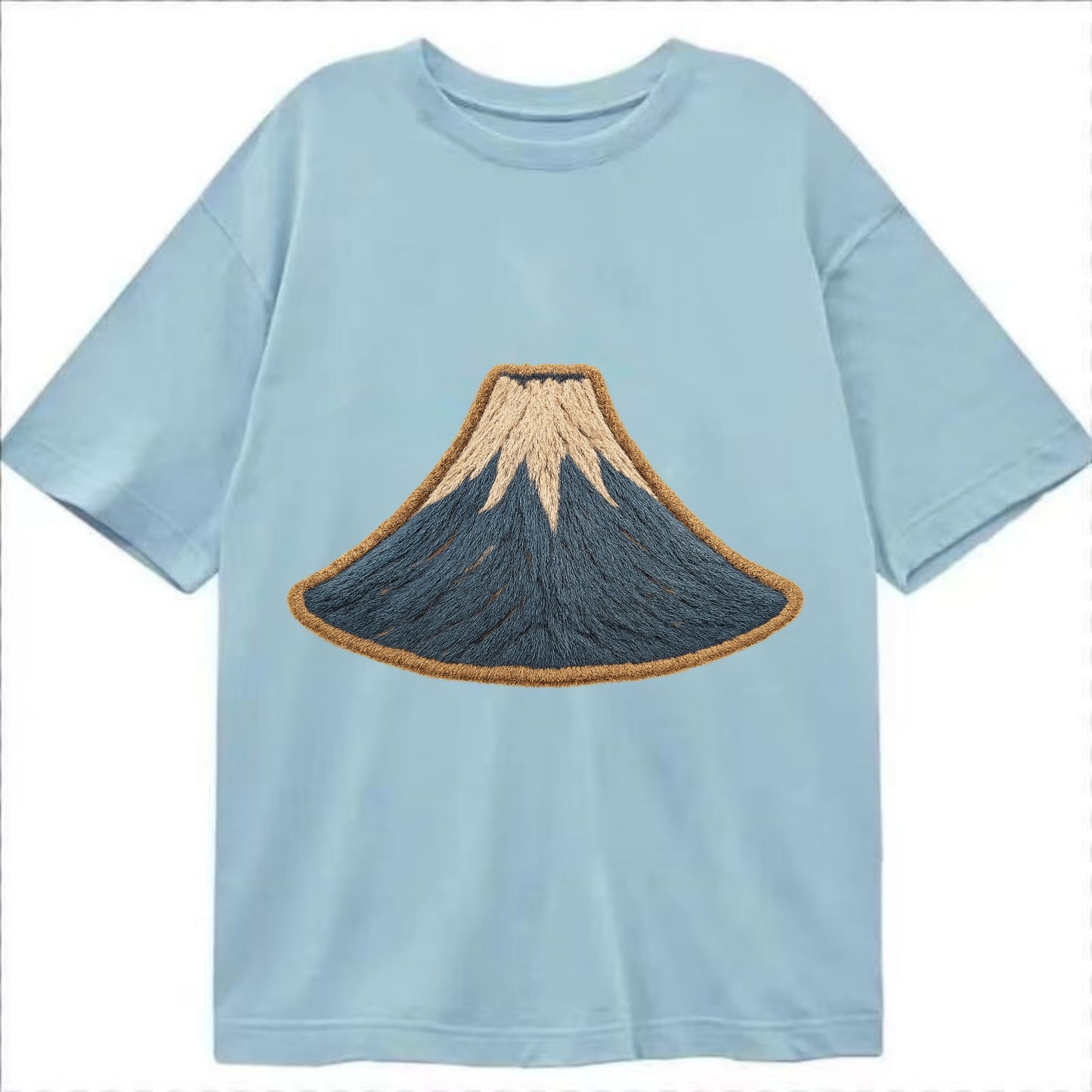 Sacred Mountain  - Classic T-shirt - Light Blue