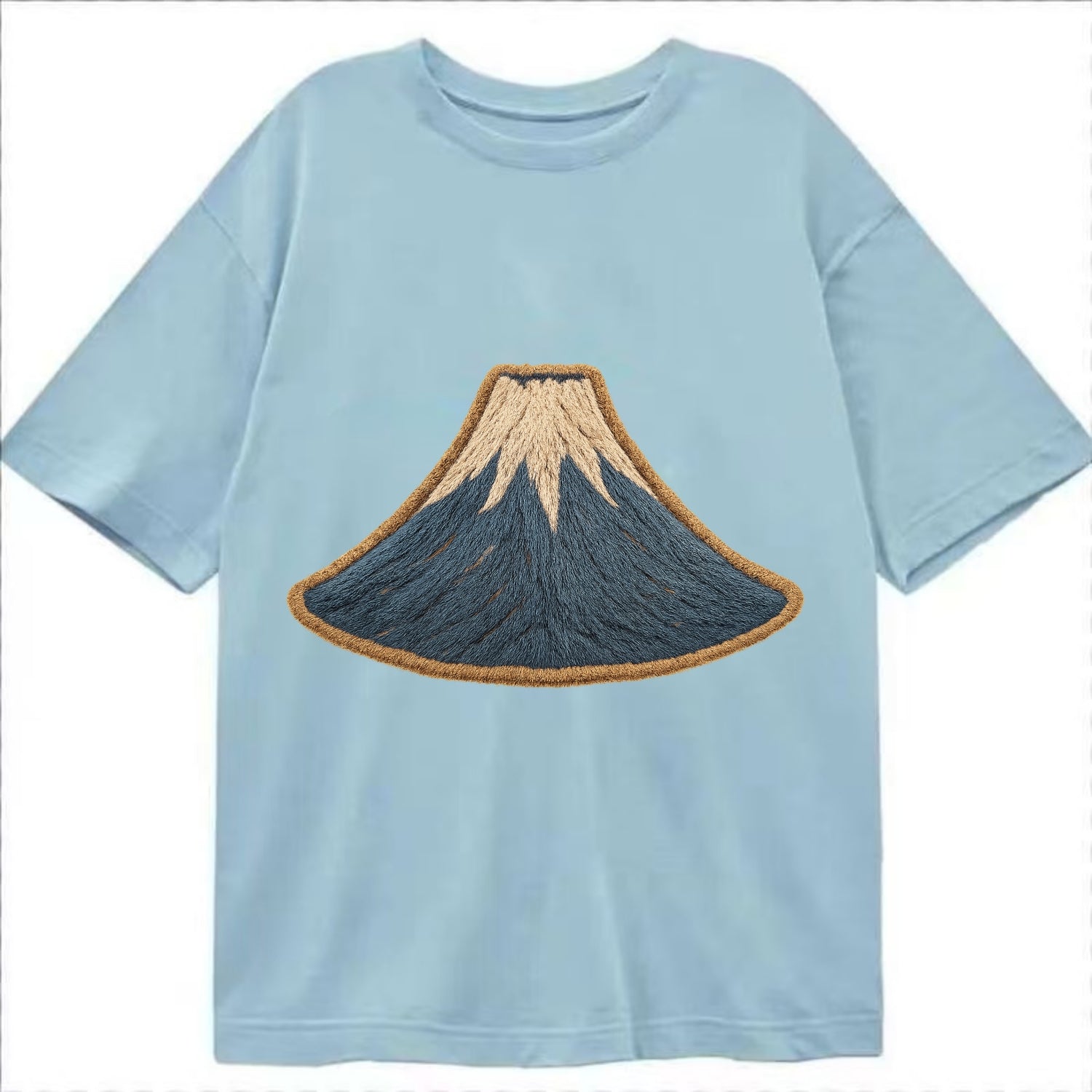 Sacred Mountain  - Classic T-shirt - Light Blue
