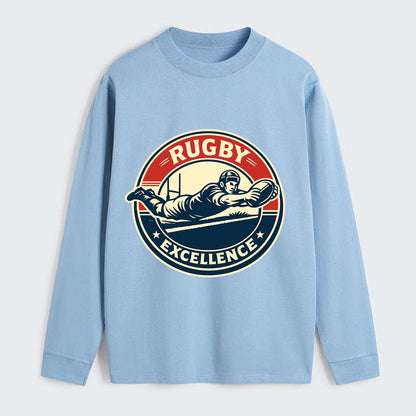 Epic Try Dive Emblem - Classic Long Sleeve Shirt - Light Blue