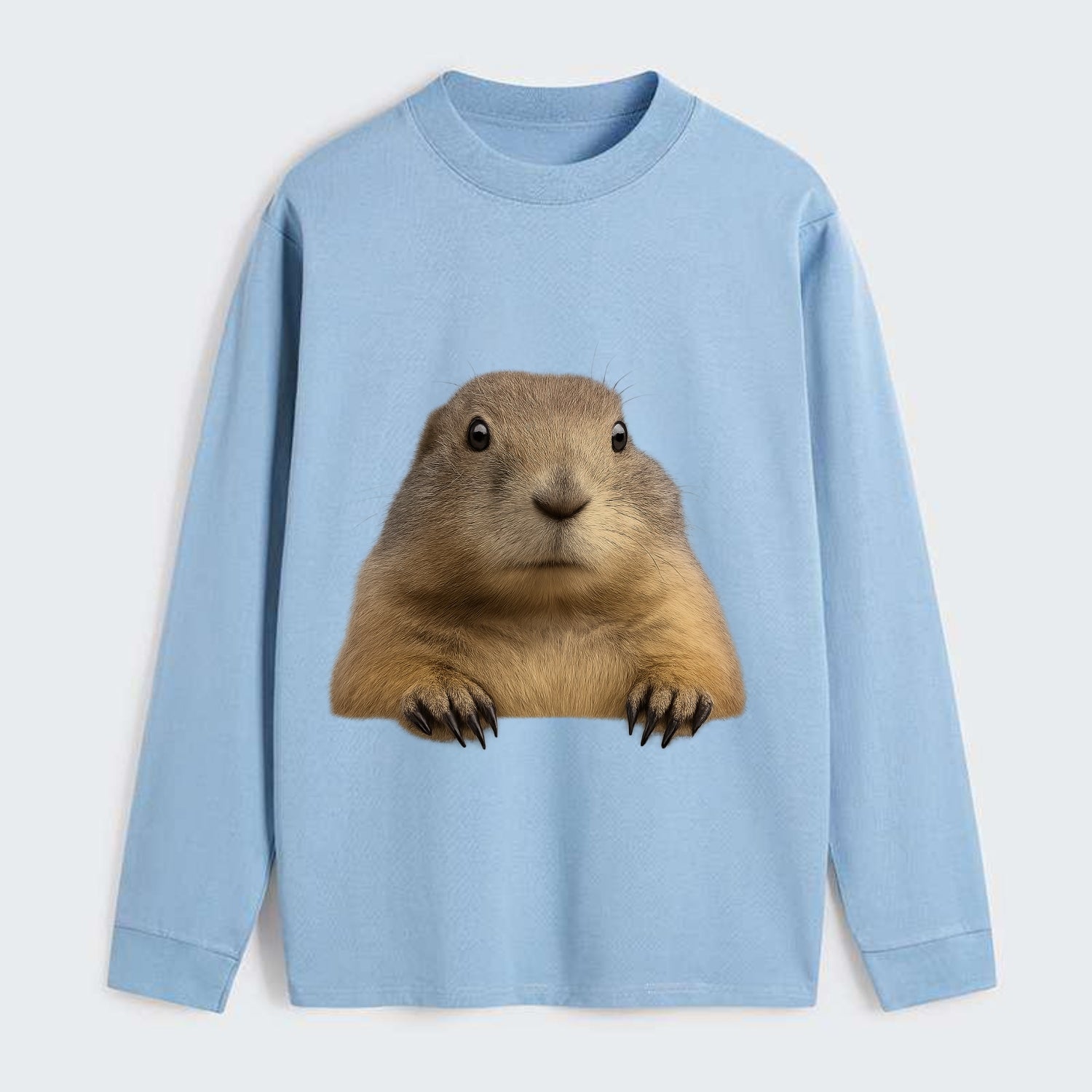 Prairie Dog  - Classic Long Sleeve Shirt - Light Blue